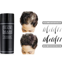 HAIR MASS | 27.5g Hair Thickening & Building Fibers for Thinning Hair | Natural Ingredients | Undetectable Fibres | Thin To Thicker Hair in Seconds | Unisex Hair Loss Concealer Fibre (Auburn)