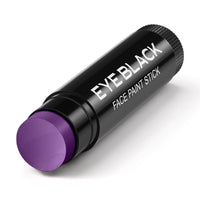 CCbeauty Black Face Paint Stick, Eye Black Football, Eye Black Stick for Baseball Softball, Sweatproof Face Body Paint Stick for Halloween Bash Makeup(Purple)