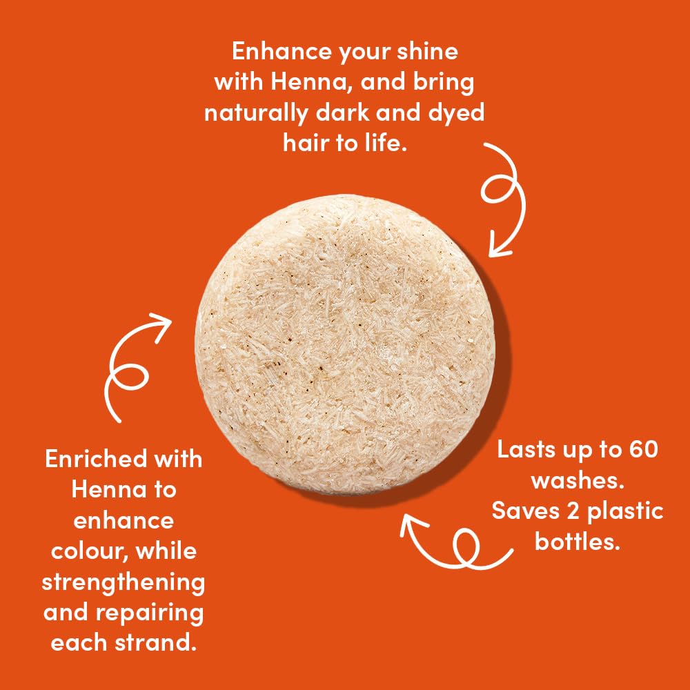 grüum Shine Boost Shampoo Bar 50g - Shampoo Bars for Hair Up to 60 Washes Soap Bar - Plastic Free Vegan Shampoo Bar for Men & Women - Paraben Free Soap Bar Shampoo for Colour Treated Hairs