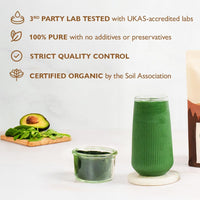 Sevenhills Wholefoods Organic Spirulina Powder 500g | Certified Organic | Nutrient-Dense | 100% Pure & Natural