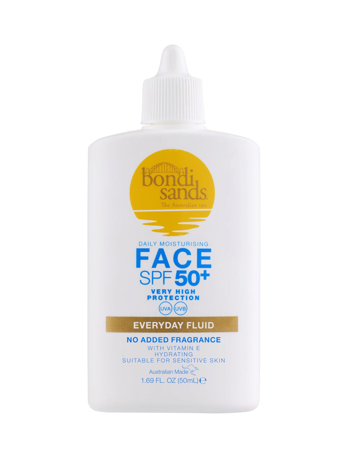 Bondi Sands Daily Moisturising Face SPF 50+ Everyday Fluid 50ml
