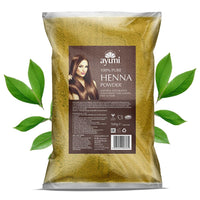 Ayumi Pure Henna 100% (Mendhi), 500g |Natural Dark Red Hair Dye |Chemical-Free Colour |Dandruff Prevention |Hair Growth & Moisture Conditioning Powder