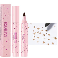 Waterproof Freckle Pen - Create Effortlessly Natural Sunkissed Makeup with Soft Dot Spot Pen (Light Brown)