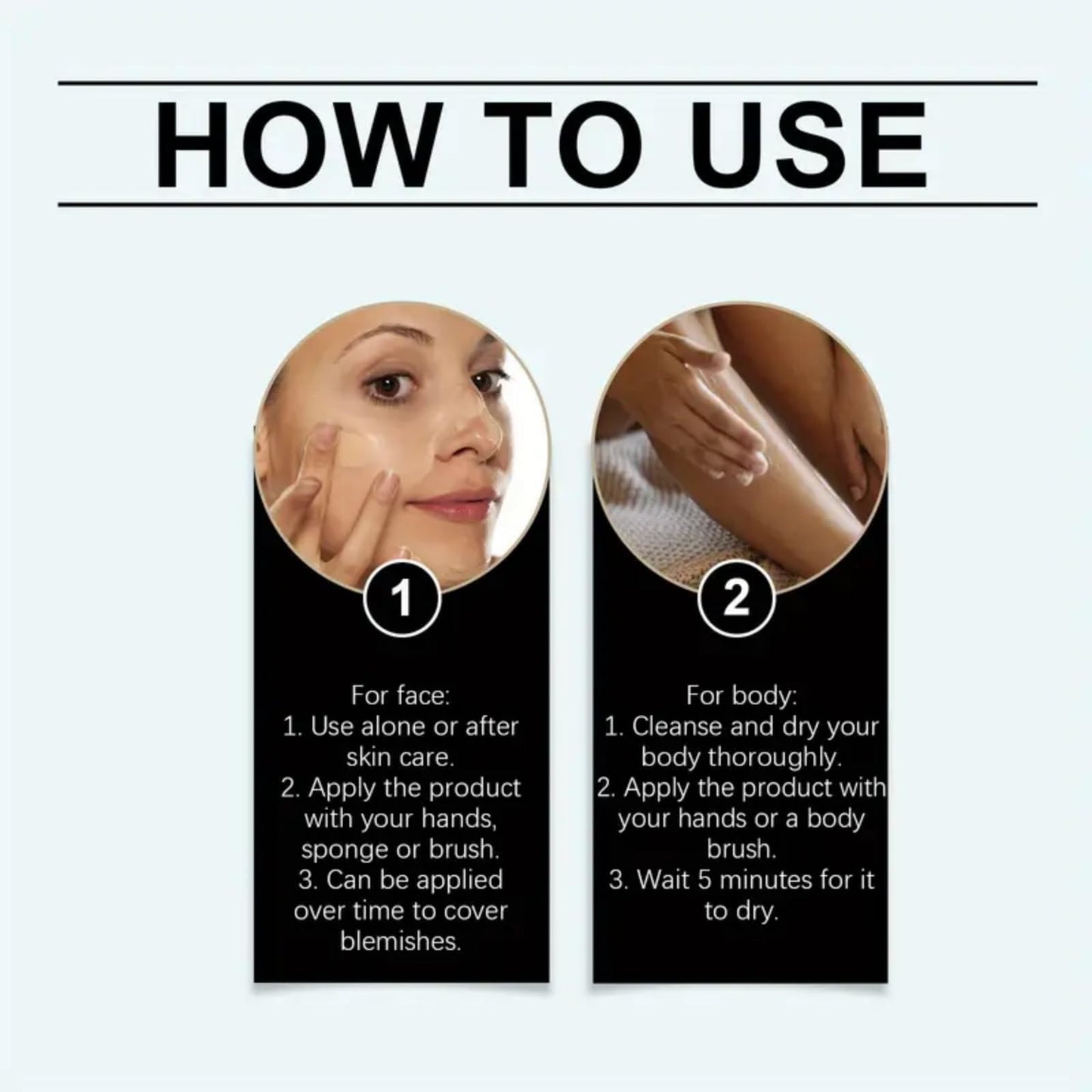 Mubuni Supr/eme Creme All Over Complexion Perfector,Long-Lasting Waterproof Concealer,Cream Body Coverage Perfector,Full Coverage Concealer,Transfer Resistant Skin Tint cream,Skin Toneand Light Foundation