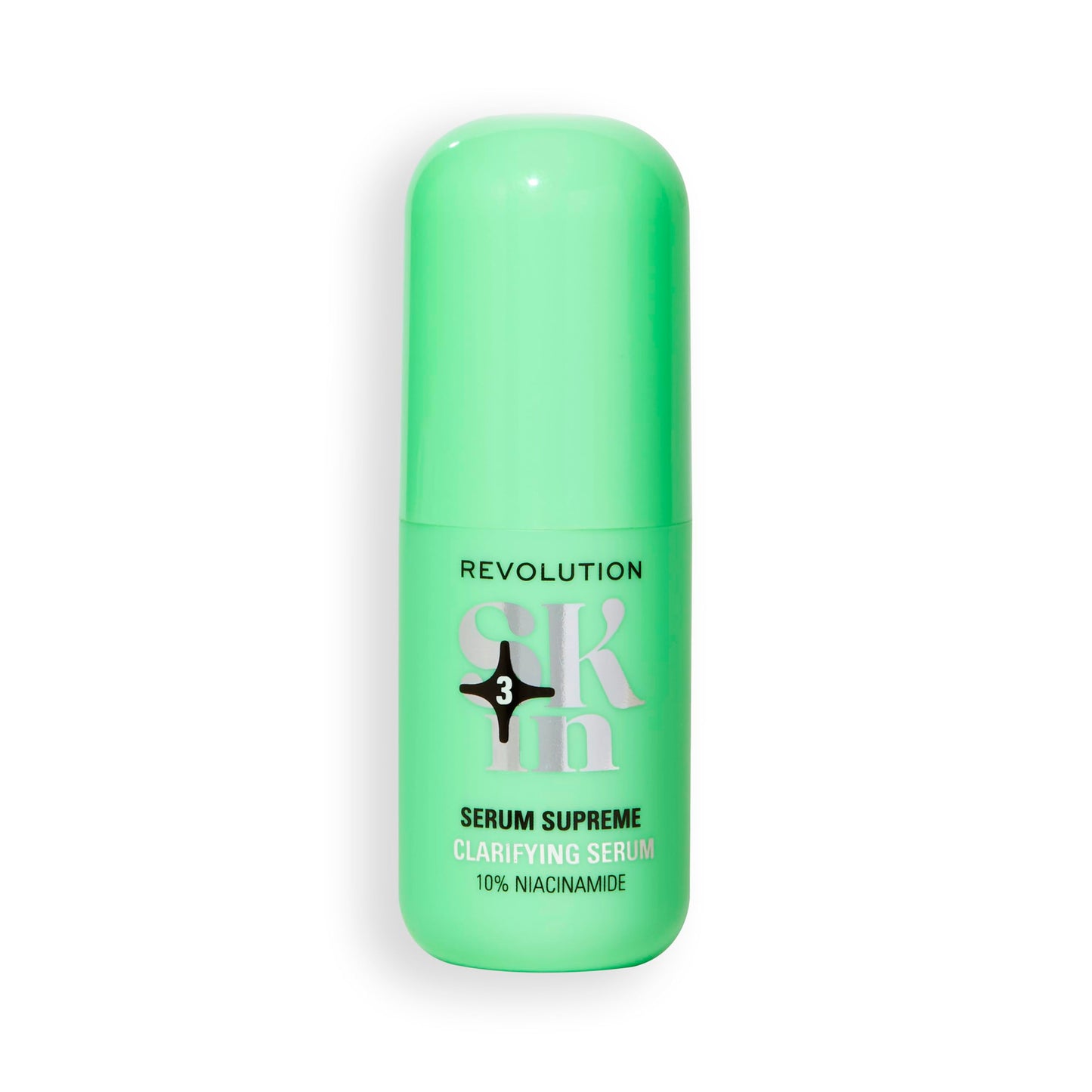 Revolution Skincare London Revolution SKin, Serum Supreme Clarifying Serum, Face Serum With 10% Niacinamide & Zinc, Hydrates, Smoothes & Brightens, Vegan & Cruelty-Free, 30ml