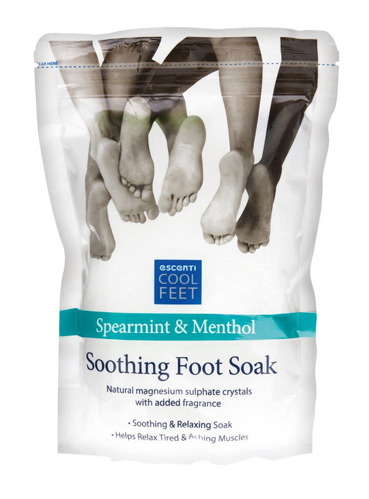 Escenti Cool Feet Soothing Spearmint & Menthol Essential Foot Soak