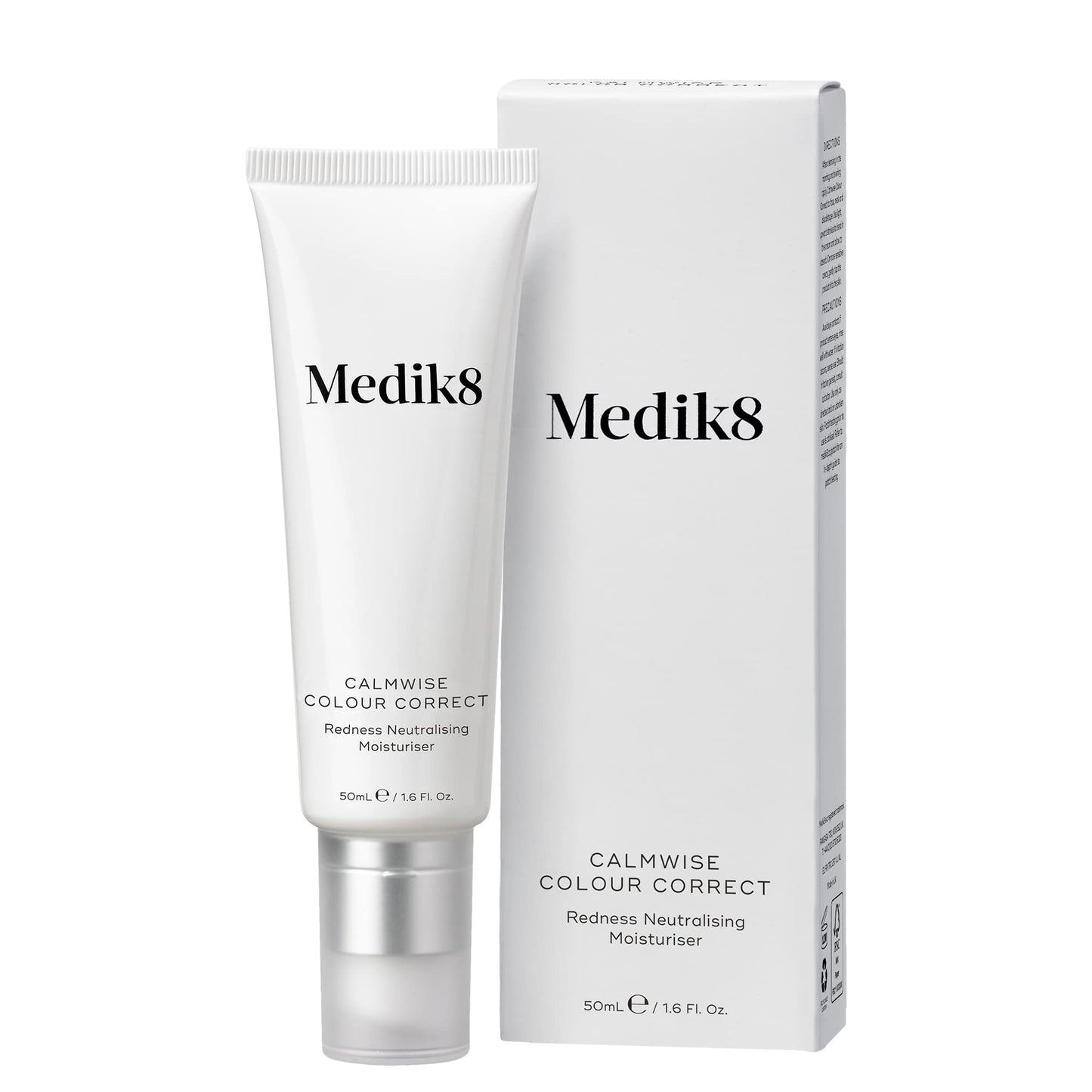 Medik8 Calmwise Colour Correct - Redness Neutralising Cream - Tackles Visible Signs of Redness & Ageing - Bakuchiol-Infused With Niacinamide - 50ml