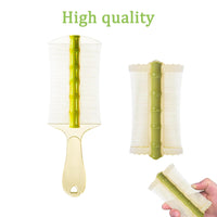 Generic 2Pcs Dandruff & Lice Comb - Psoriasis, Fine Tooth, Head Lice & Dandruff Remover for Removal of Fleas, Lice, Dandruff and Tangled Hair (Green)