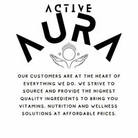 Active Aura Bovine Collagen 1200mg +Hyaluronic Acid, Aloe Vera & Zinc - Skin, Bones & Joints