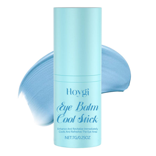 Hydrating Eye Balm Cool Stick for Dark Circles, Puffiness & Wrinkles, Cooling Multi Balm for Face, Eye, and Lip, Moisturizing Balm Stick for Tired Skin, Reduces Eye Bags, Portable Eye Care Balm, 7g