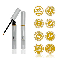 Elite Eves Natural Eyelash Serum - Longer, Thicker Lashes & Brows in 6 Weeks - Vegan & Cruelty-Free, Eyelash Growth Serum, Advanced Lash Growth Serum, Eyelash Serum to Grow Lashes 5ml