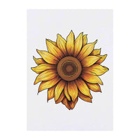 Azeeda 'sunflower' Temporary Tattoo - Water Resistant, Skin-Safe, Non-Toxic Transfer (TO00061507)