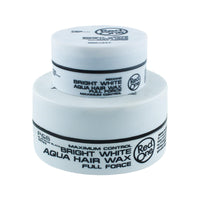 Redone Hair Styling Aqua Wax White 50 ml | Travel Size | Ultra Hold | Gel Wax | Peach Scent | Strong Holding | Shine Look | Maximum Control