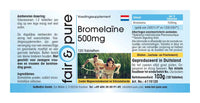 fair & pure Fair & Pure® - Bromelain 500mg - Vegan - 120 Tablets