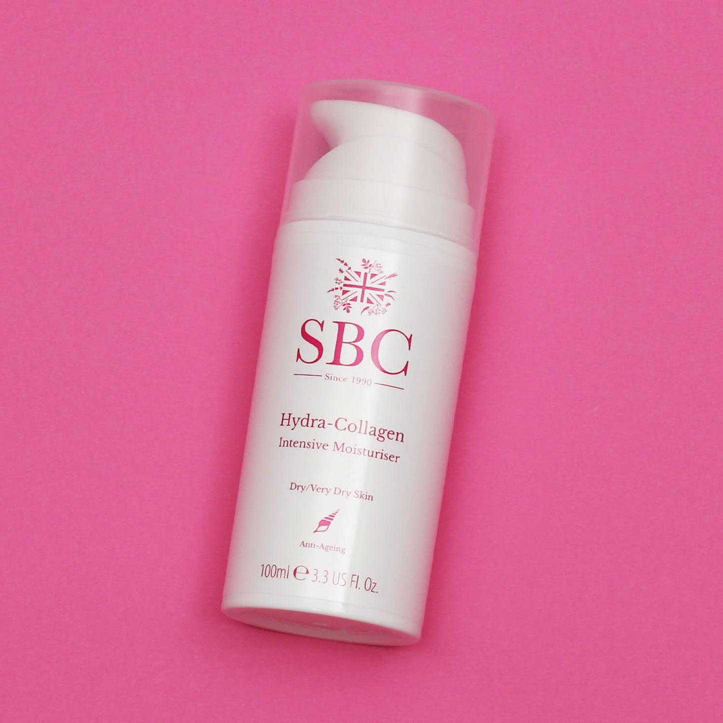 SBC Skincare Hydra-Collagen Intensive Moisturiser - 100ml | Anti-Ageing Face Cream | Hydrating Moisturiser For Dry Skin | Collagen Face Cream For Mature Skin