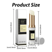 Snail Peptide Eye Cream Stick, Hydrating Under Eye Balm, Dark Circle and Puffiness Treatment, Collagen Moisturizer for Eye Bags, Easy Application, Travel Size, 3g