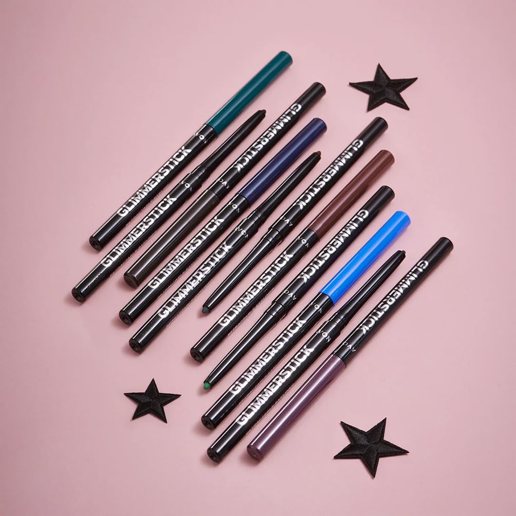 2 x Avon Glimmerstick Waterproof Eyeliner EMERALD - no need to sharpen