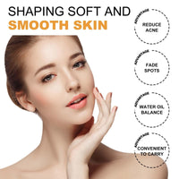 30PCS Turmeric Kojic Acid Cleansing Pads,Turmeric Face Scrub Pads,Cleansing Pads for Exfoliation,Face Pads Cleansing Cotton,Helps Balance Skin Oil and Water,Refreshes Controls Oil,Refines Pores