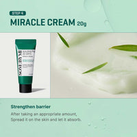 SOME BY MI AHA.BHA.PHA 30 Days Miracle AC SOS Kit, 4 Pcs, Toner 30ml, Serum 10ml, Cream 20g, Acne Foam 30ml