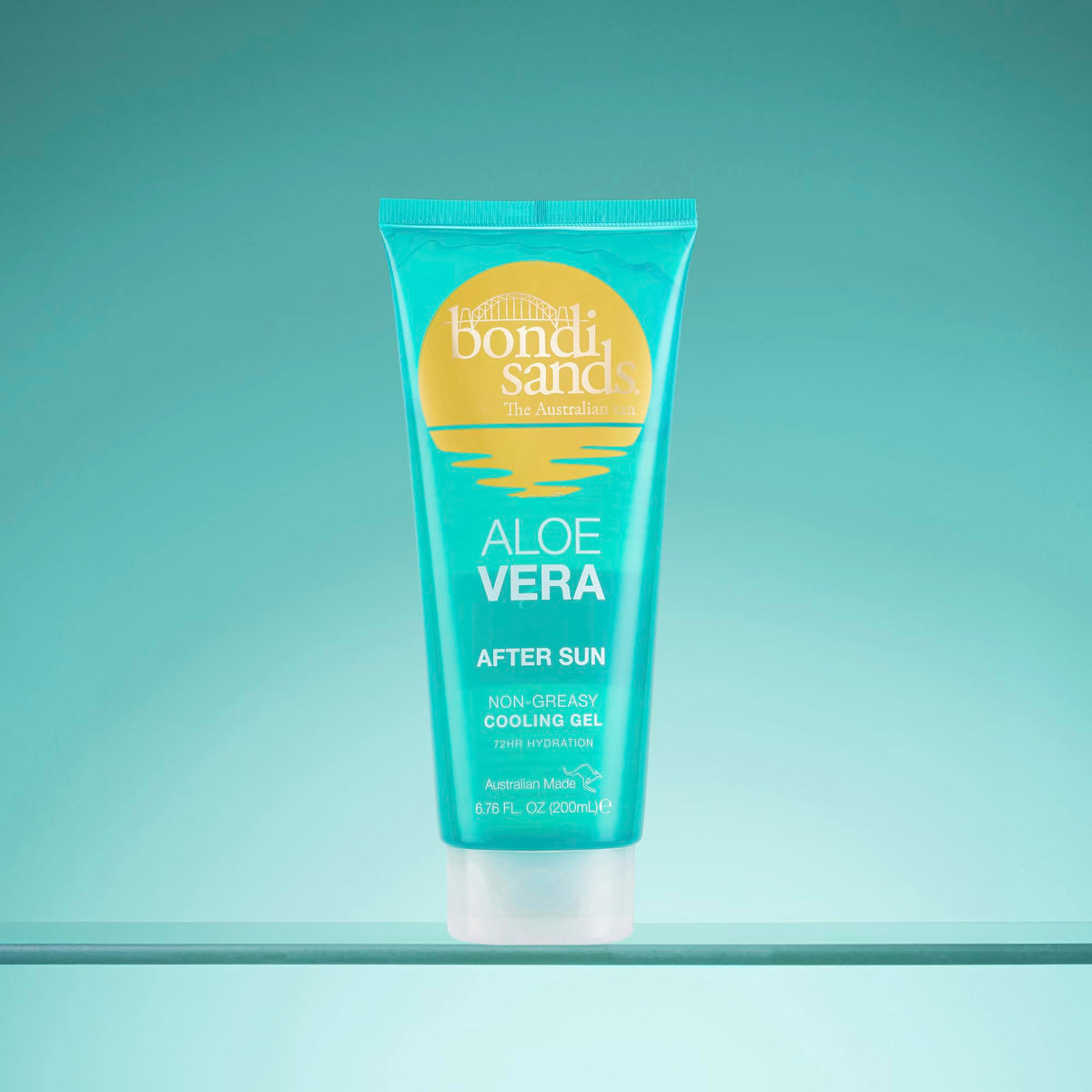Bondi Sands Aloe Vera After Sun Cooling Gel 200ml | Enriched with 95% Aloe Vera Gel | Hydrating & soothing | Cruelty Free| 200ml/6.76 Fl oz