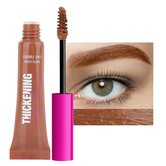 FPNNZ Eyebrow Gel, Brow Gel with Waterproof Formula Long-Wear, Volumizing, Buildable, Creamy Gel Formula for Brow Colour and Structure Non-Sticky, Smudge-Proof Instant Brow Styler (03#Auburn)