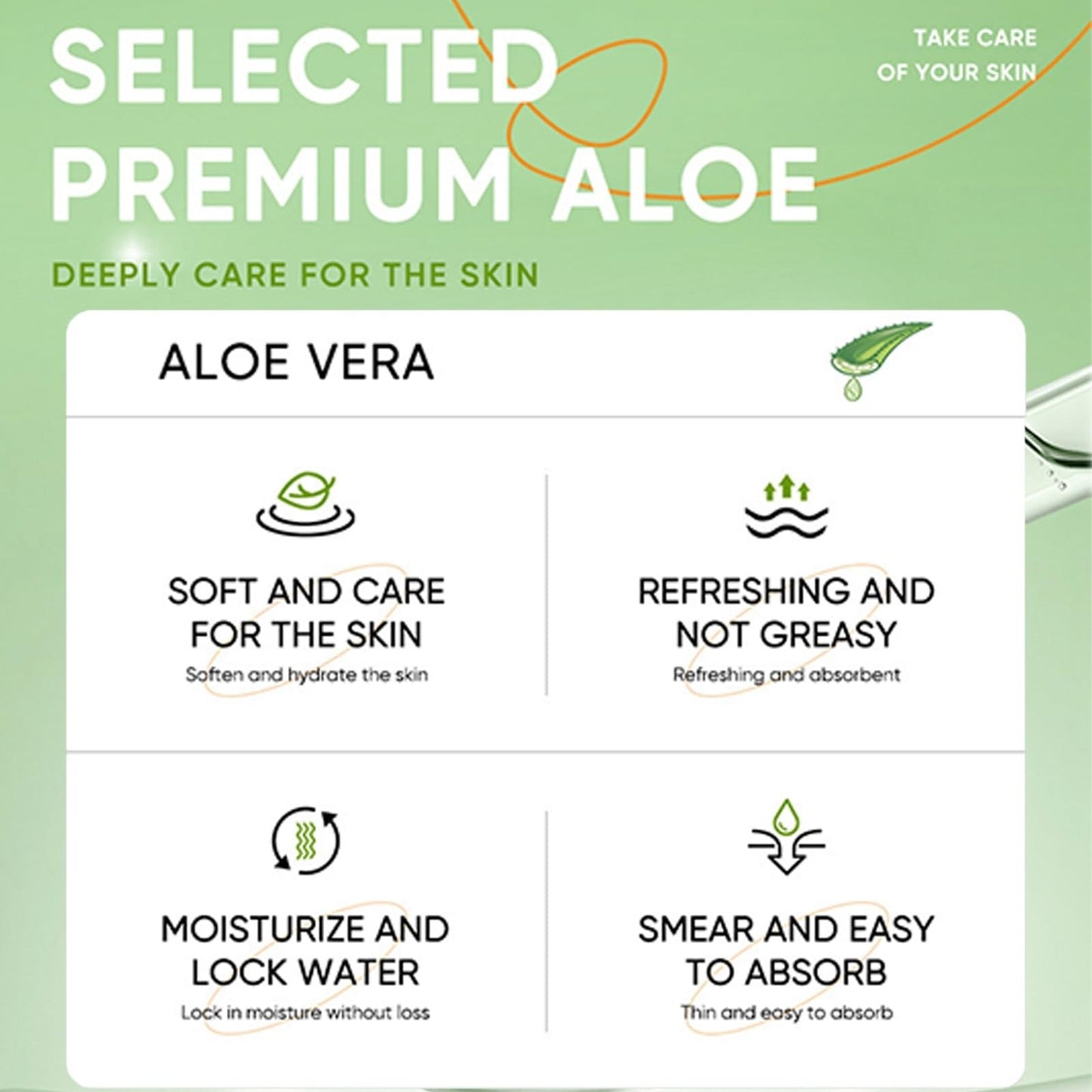 Cureluxe 42PCS Aloe Vera Skincare Gift Set for Women,Aleo Vera Nourishing & Moisturizing Skin Care Sets & Kits Face Serum,Sleep Mask,Clay Mask,Lip Mask,Skin Care Set for Teenage Girls Women