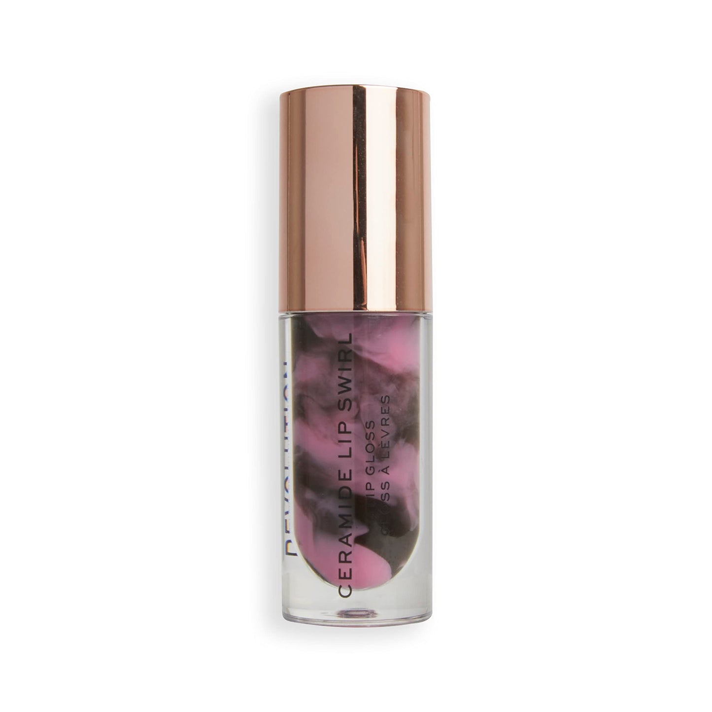 Makeup Revolution, Lip Swirl Ceramide Gloss, Lipgloss, Cherry Mauve, 4.5ml