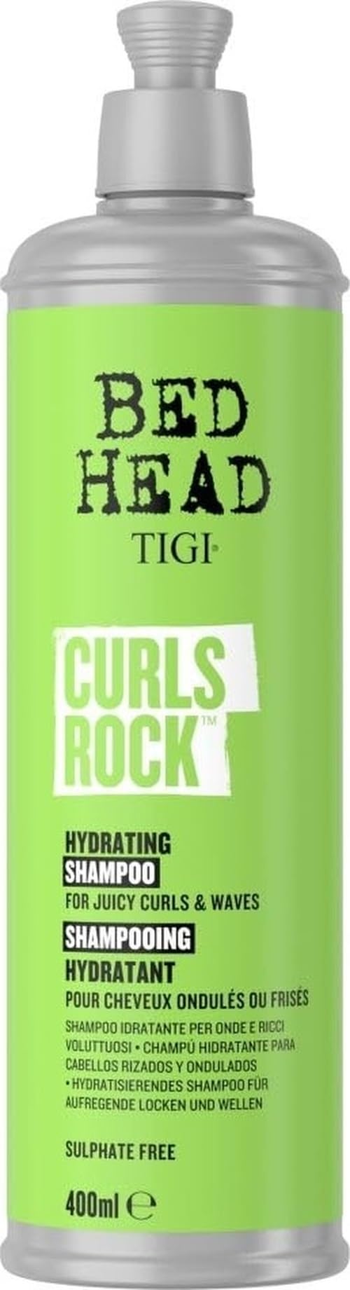 Bed Head by TIGI Curls Rock Hydrating Shampoo, 400ml