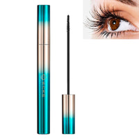 OlymGrow Waterproof Ultra-Fine Mascara for Short, Fine Lashes – Lengthening & Thickening Formula with Skinny Precision Brush, Smudge-Proof Black Volumizer for Tiny Eyelashes, Clump-Free Definition, 1 Pack