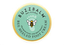 BUZZBALM Foot Cream for Cracked Heels and Dry Skin Bee Heeled Heel Balm Completely Natural Cracked Heel Repair Cream with Frankincense and Peppermint Honey (85g)