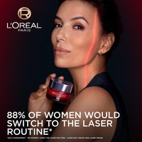 L'Oreal Paris L’Oréal Paris Laser Renew Triple Action Anti-Ageing, Skin Retightening Day Cream, Visibly Reduce Wrinkles & Fine Lines; Moisturises, Firms & Brightens Skin; Retinol, Hyaluronic Acid & Vitamin C, 50ml