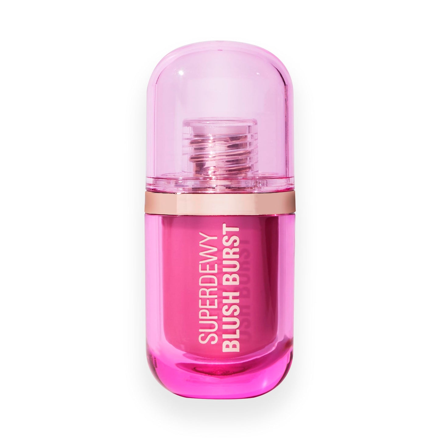 Revolution Beauty London Revolution Superdewy Liquid Blush Burst, Buildable Colour for Cheek, Serum Formula with Peptides & Hyaluronic Acid, Vegan & Cruelty-Free, Bubblegum Burst Pink, 4.2ml