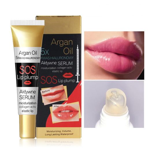 Lip Plumper, Instant Volumizing Lip Plumping Gloss, Hydrating Moisturizing Lip Oil Reduces Lip Lines for Fuller Lips, Increase Lip Elasticity, Reduce Fine Lines Lip Care Serum Essence Lips Enhancer