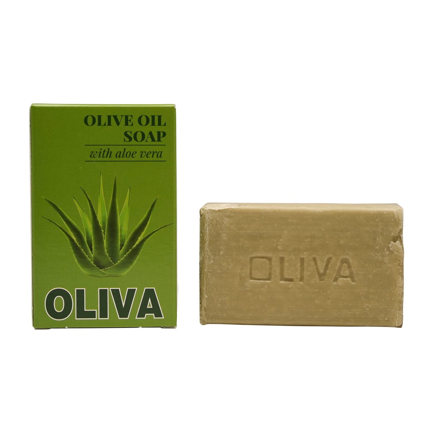 Oliva | Olive Oil Soap with Aloe Vera, 100g Bar