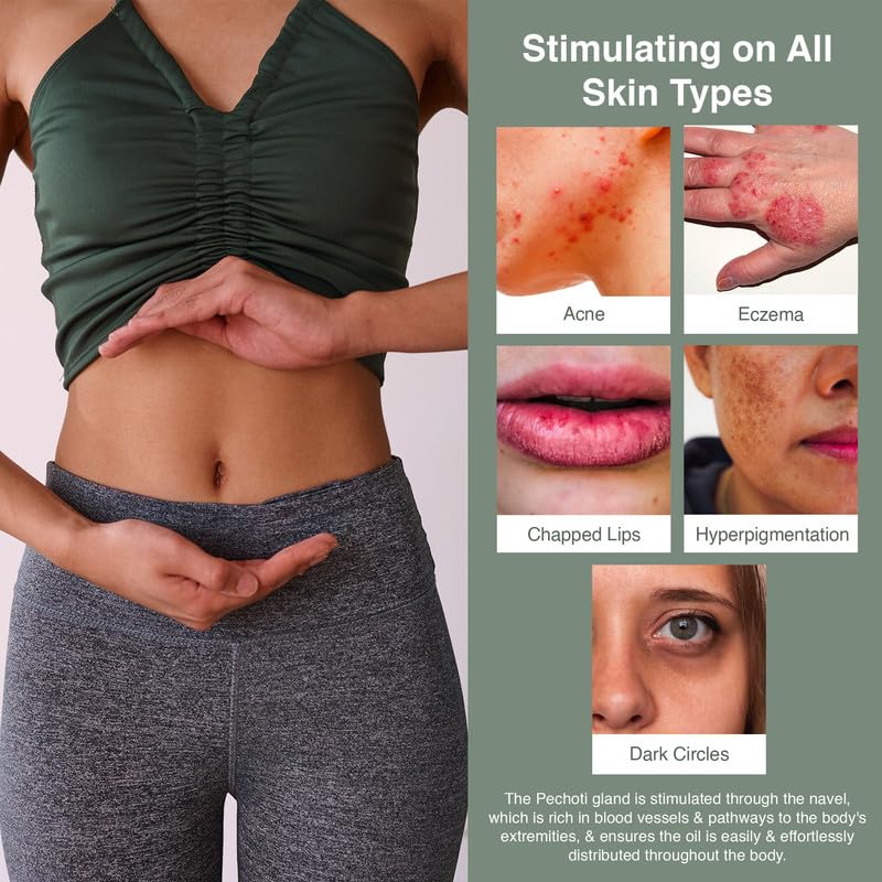 SKINUTRITIONAL Massage Oil - Navel Therapy Treatment with Rosehip, Jojoba, Almond, Avocado, & Lavender Essential Oils - Skin Care, Immune System, Digestion, & Full Body Wellness - For All Skin Types - SKINutritional