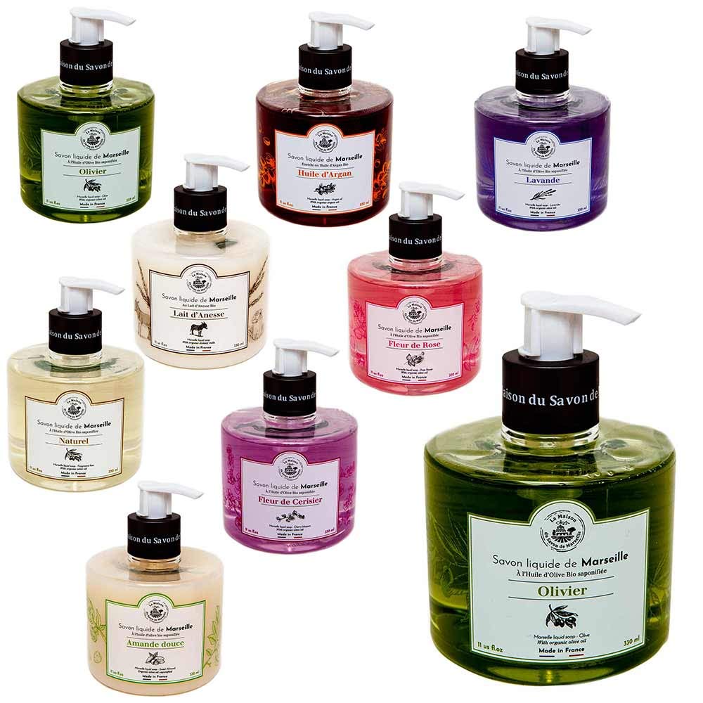 LA MAISON DU SAVON Liquid Soap 330 ml, organic donkey milk - La Maison du Savon de Marseille