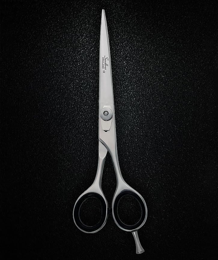 Sandbros SANDBROS 7 INCH Professional Hairdressing Scissors Barber Hair Cutting Salon Shears 7 Inch Razor Sharp