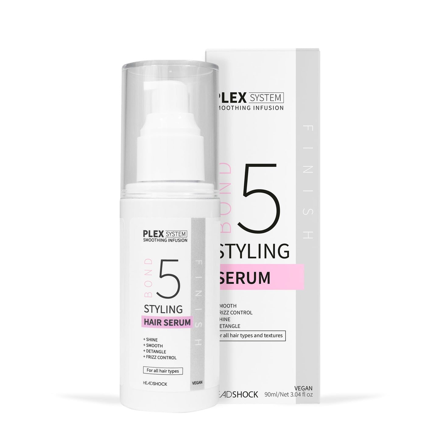 Headshock Plex System Smoothing Infusion | No5 Styling Serum | 90ml