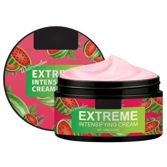 Watermelon Tanning Cream-For Sunbed Use & Outdoor Sun Tanning Accelerator-Nourishing Body with Natural Formula-Extreme Intensifying Tanning Gel, Long-Lasting Hydrating 100g