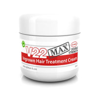 V Series Creams V22 MAX Ingrown Hair Treatment Cream Double Strength Paraben and Cruelty Free - 50ml