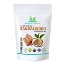 Herbal Magic's Pure And Natural Sandalwood Powder, Chandan Powder, Natural Face Mask,free from Additives & Preservatives - Premium Quality-50g(Pack Of 1)