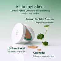 PURITO SEOUL Wonder Releaf Centella BB Cushion #23 Natural Beige, Foundation, Korean Centella, Makeup Long Lasting, Flawless Coverage, K-Beauty, 15g, 0.52 fl.oz