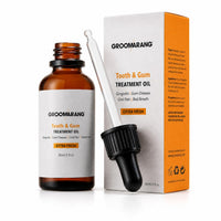 groomarang Groomarang Gum Disease Treatment Oil for Gingivitis, Bad Breath & Oral Pain - Made from 100% Pure Botanical Oils (Extra Strength) Convenient Dropper Bottle for Accurate Dispensing 30ml