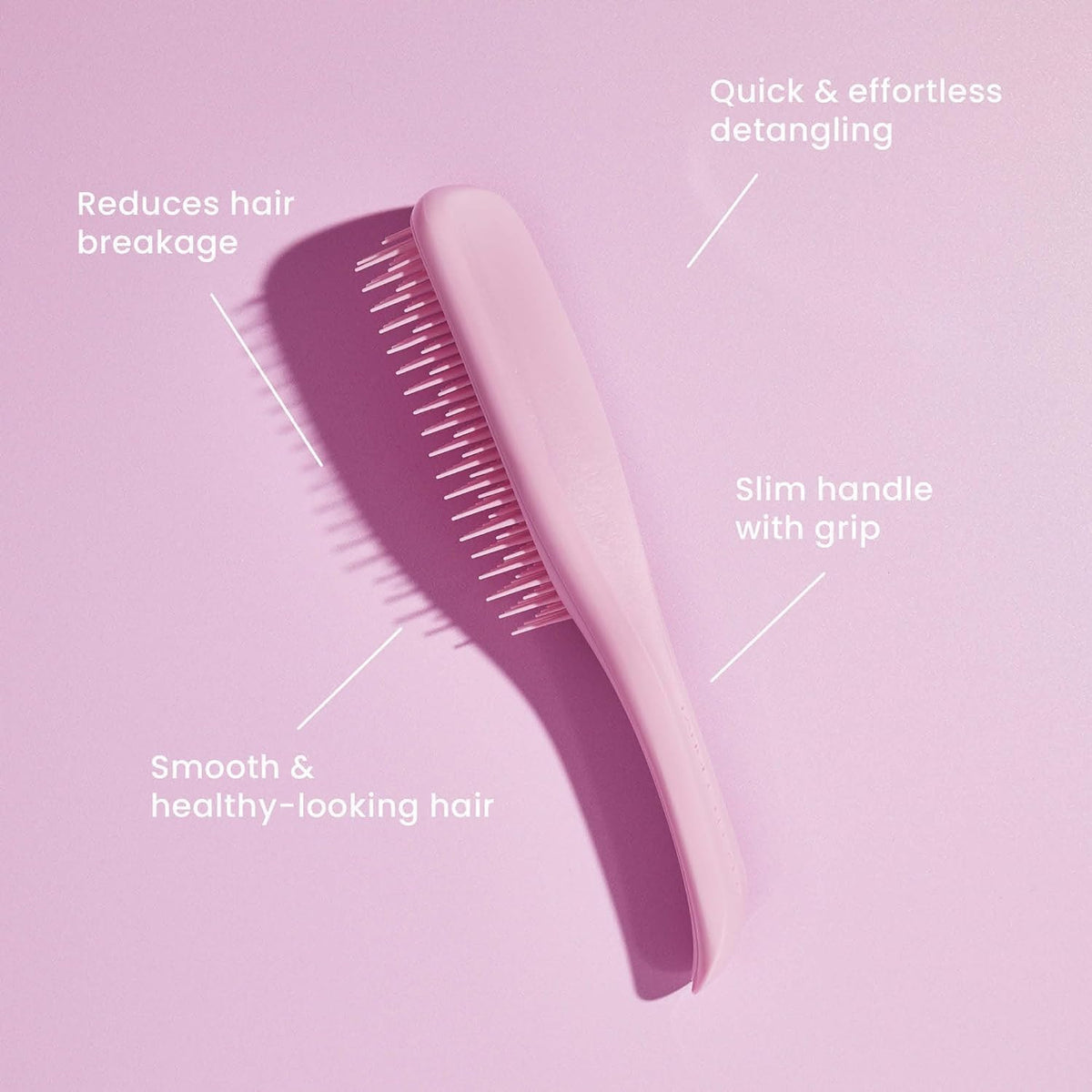 Tangle Teezer The Ultimate Detangler Hairbrush | For Wet & Dry Hair | Detangles All Hair Types | Reduces Breakage, Eliminates Knots | Two-Tiered Teeth & Comfortable Handle | Vibrant Leopard