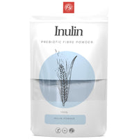 Fitness Health Inulin Powder 100G | Intestinal Support for Healthy Gut and Colon | Great Source of Soluble Dietary Fibre | Prebiotic Supplement | Chicory Root Powder