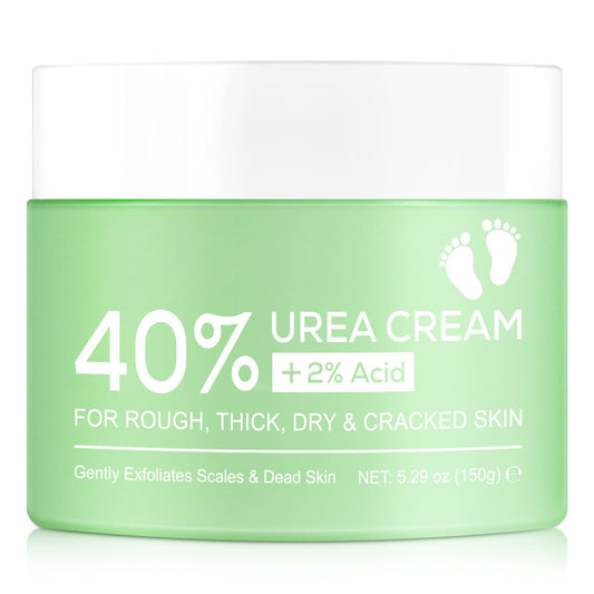 Urea Cream 40 Percent, Urea Foot & Hand Cream for Dry Cracked, 40 per Urea Lotion for Feet- 150g