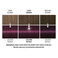 Schwarzkopf LIVE Intense Colour Cyber Purple Permanent Hair Dye 046, Long Lasting Purple Hair Dye with Built In Vibrancy Serum, Colour Hair Dye for up to 50% Grey Coverage