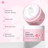 Skin Care Sets & Kits, Cherry Blossom Skincare Set Skin Care for Teenage Girls, Pamper Sets for Women Skincare Sets with Face Cream,Face Serum,Lip Mask,Sleep Mask,Eye Mask,Mud Mask