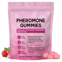 Govixed Pheromone Gummies, Premium Feminine Balance Gummies for Women's Health & Wellness, Strawberry Flavor -60 Gummies -30 Servings