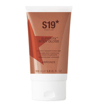 S19 STUDIO + LAB S19 SUPER FX Body Gloss, BRONZE - Highlights & Perfects Skin, Instant Glossy & Dewy Look - 100ml